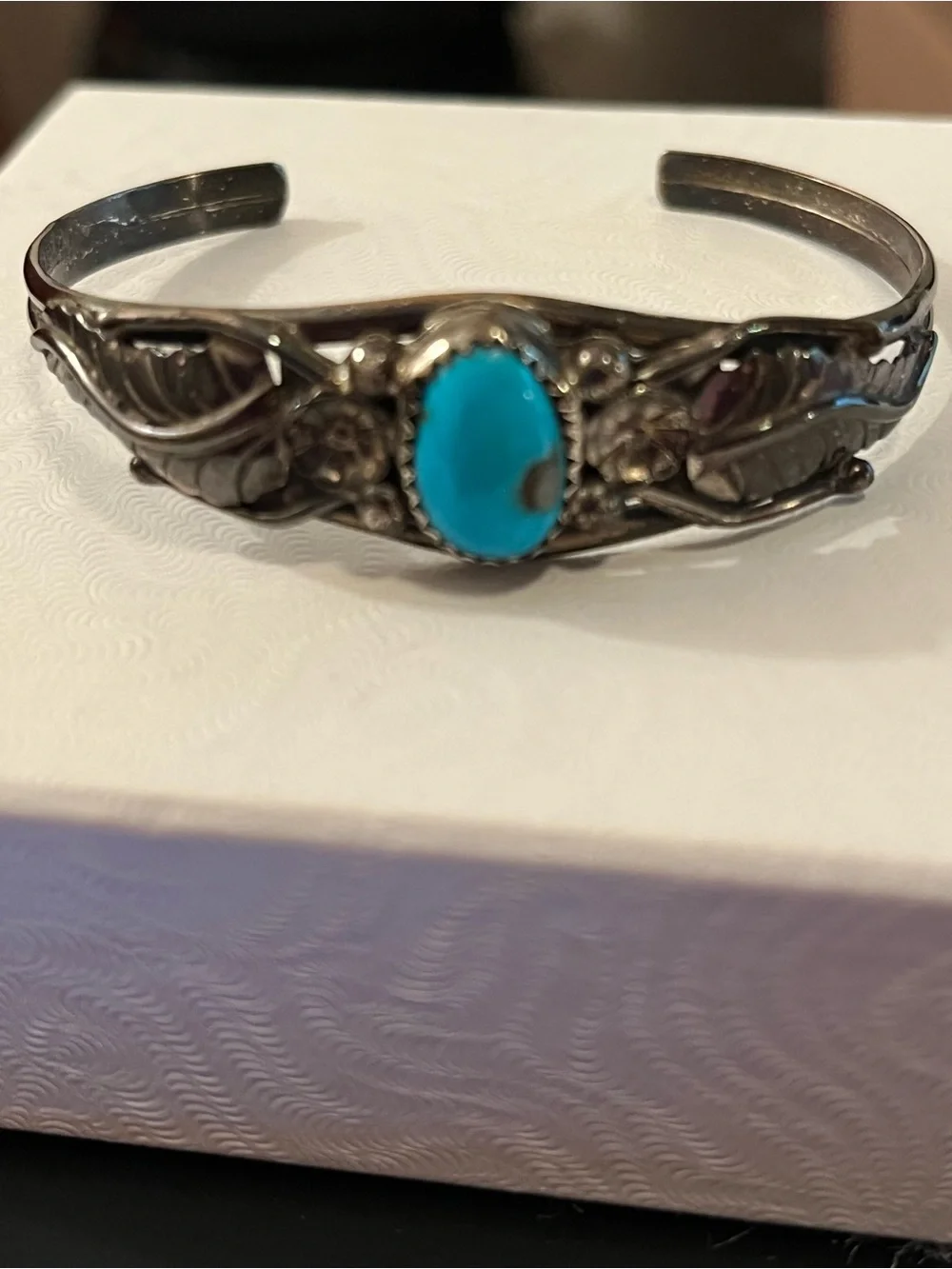 “Old Pawn” ~ Native American Turquoise Bracelet